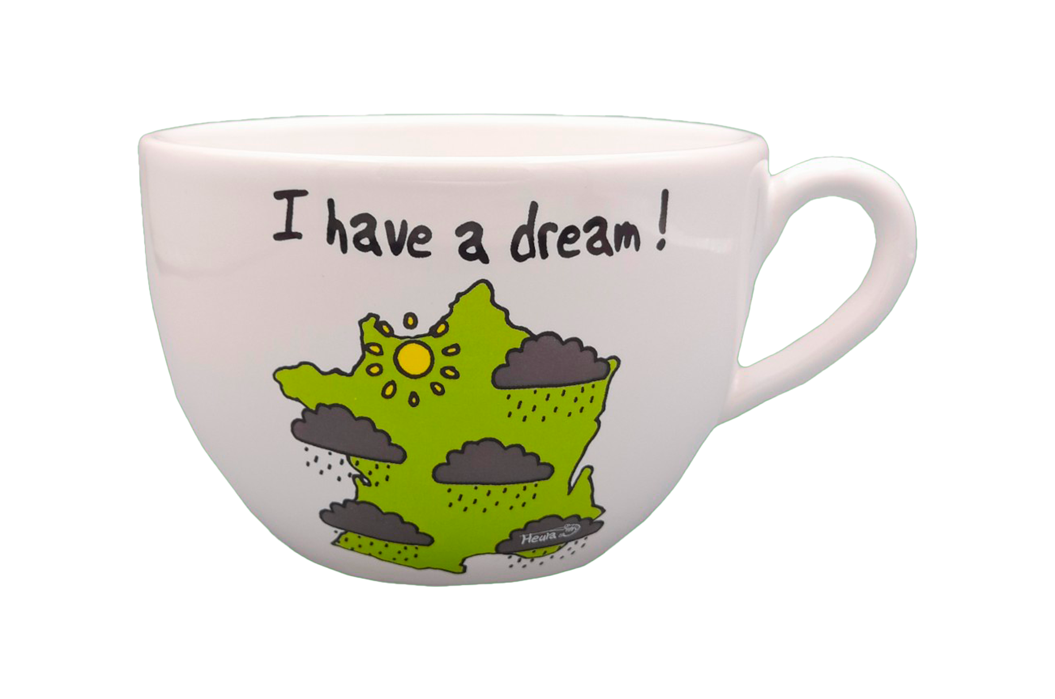 Tasse Jumbo HEULA - Carte de France - Dream