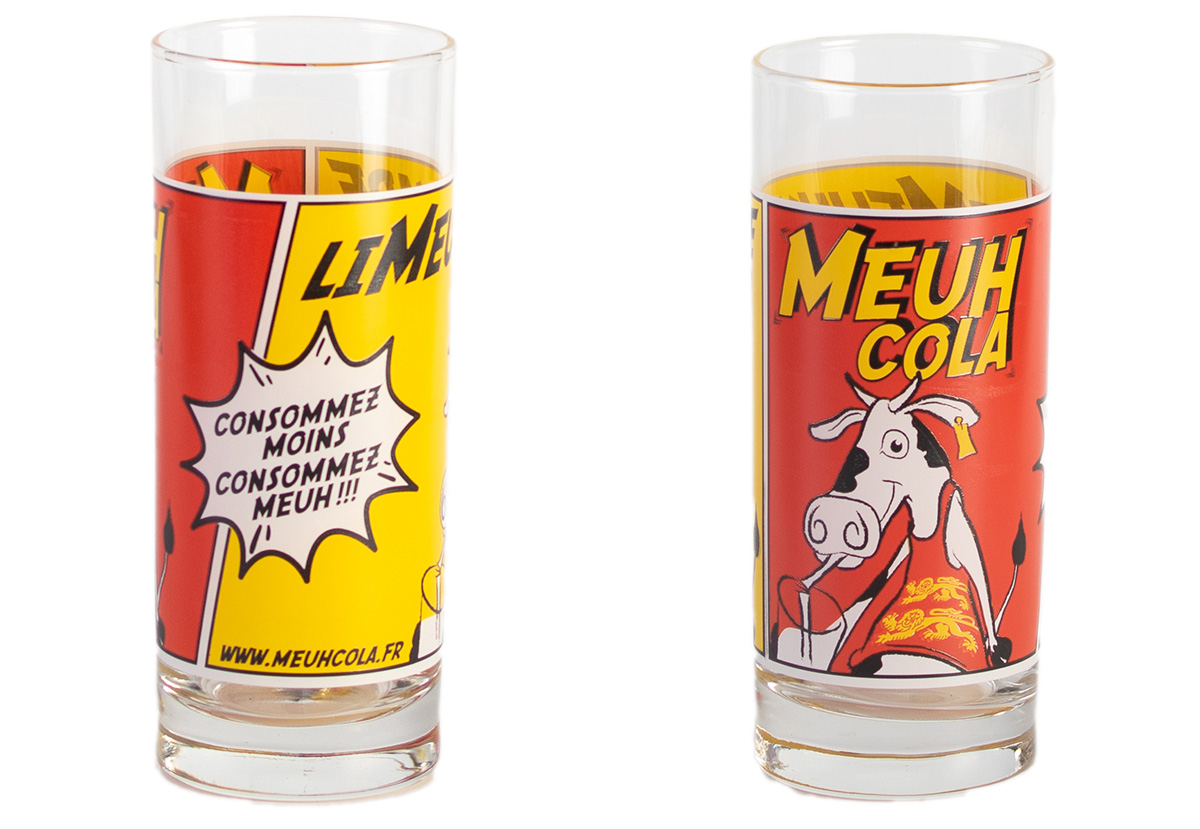 Verre MEUH COLA