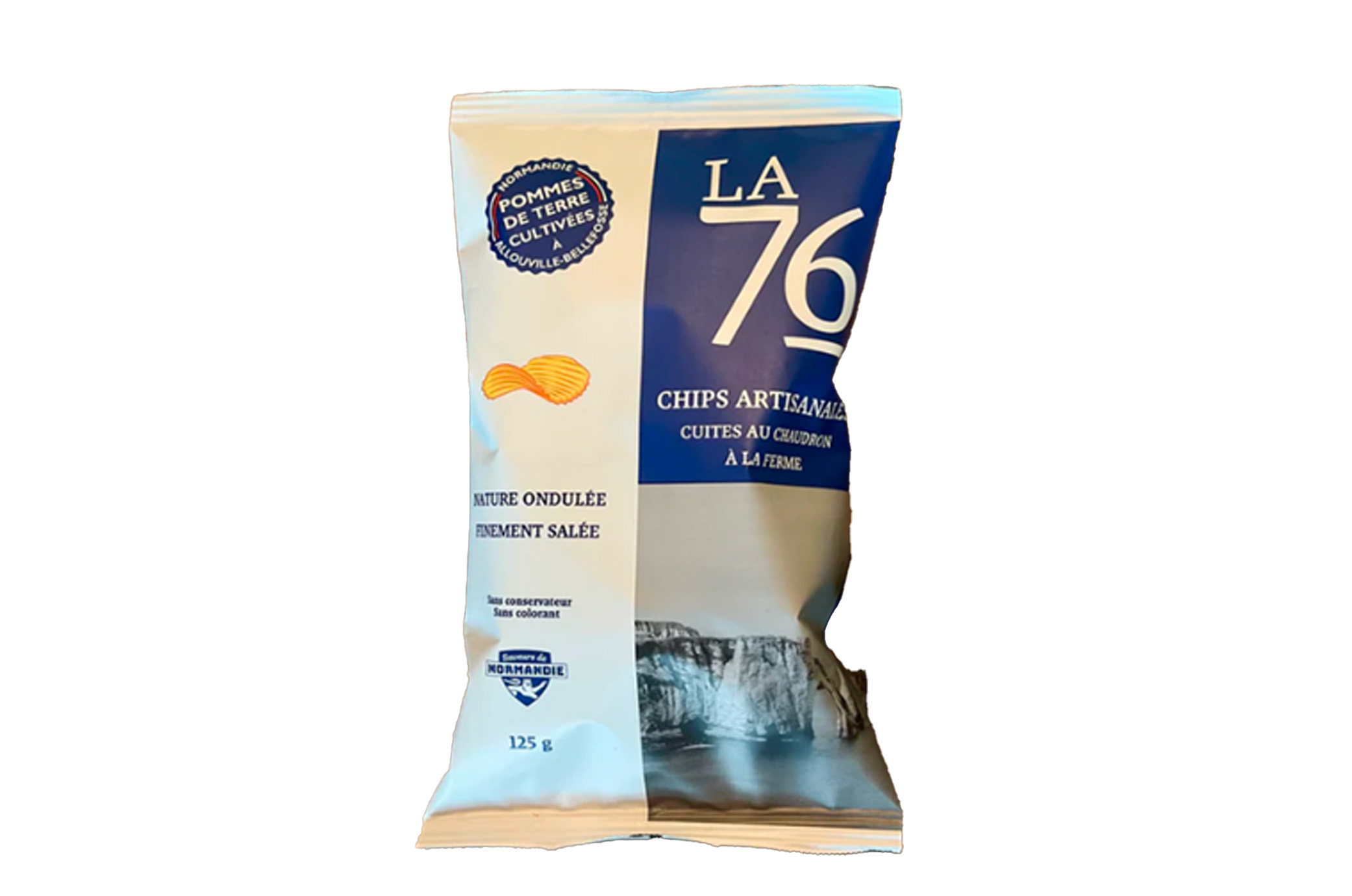 Chips - La 76 125g Nature Ondulée