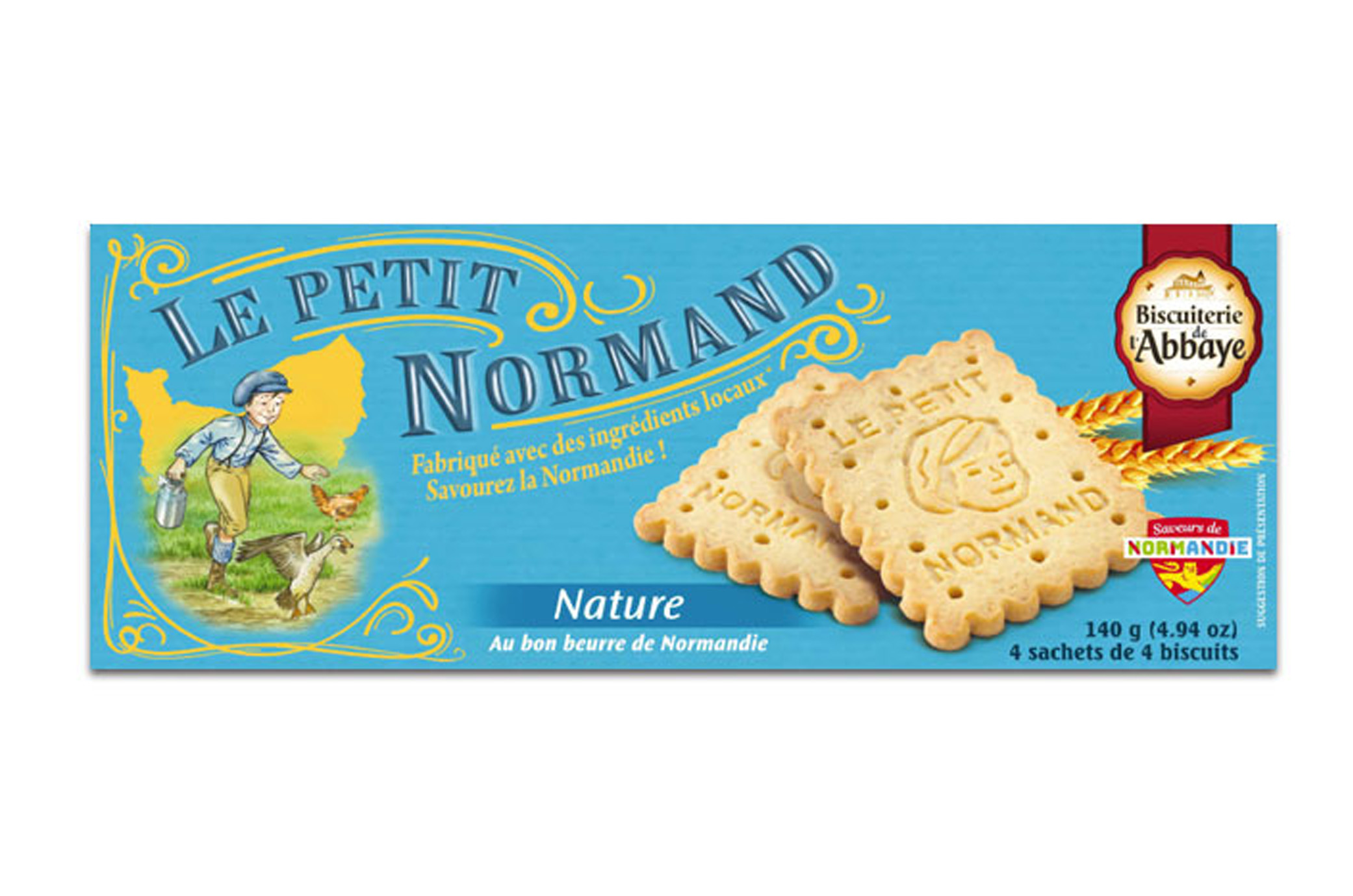Le Petit Normand nature 140g - Biscuiterie de l'Abbaye