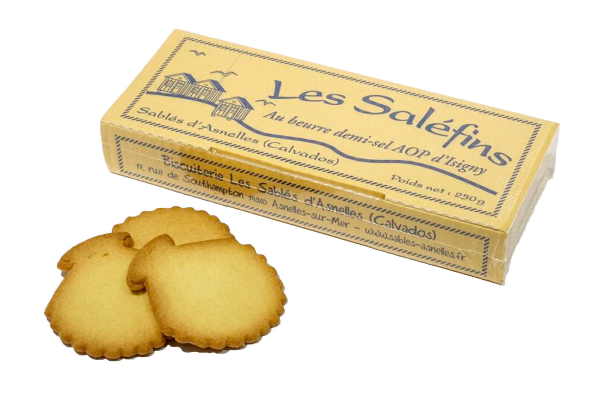 SALÉFINS PUR BEURRE 250G