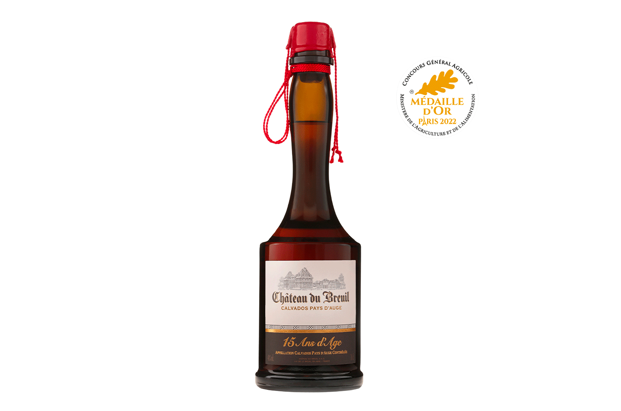 Calvados 15 ans D’âge DU BREUIL 70cl